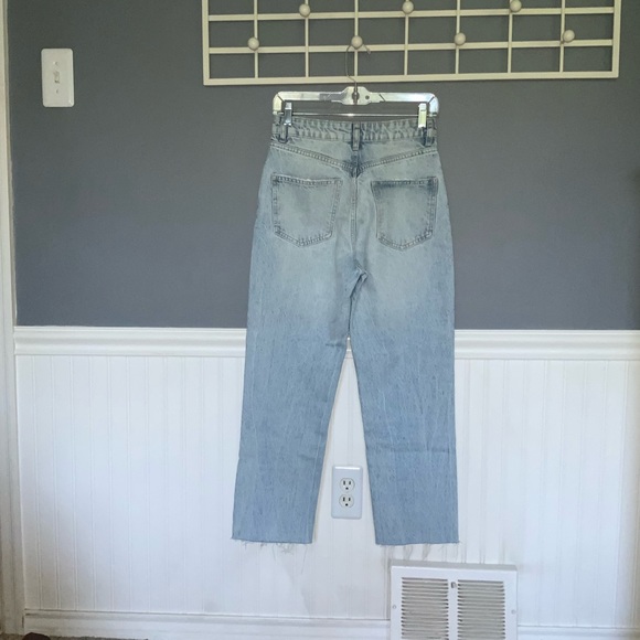 High Rise Straight Leg Jean - Picture 2 of 3